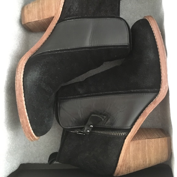 Matt Bernson black suede HOLT bootie - Picture 9 of 12